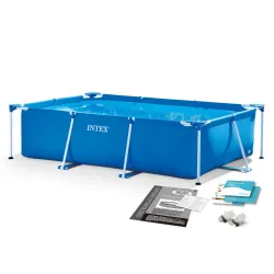 Piscine de jardin avec structure 220 x 150 x 60 cm INTEX 28270