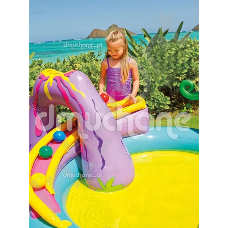 Centre de jeu gonflable dinosaures, adapté aux enfants de tous âges