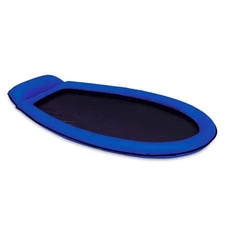 Matelas de plage gonflable avec filet 178 x 94 cm, idéal pour se détendre au bord de l'eau