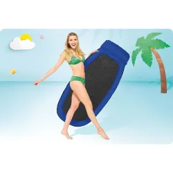 Matelas de plage coloré 178 x 94 cm, parfait pour se détendre au bord de la piscine