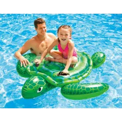 Jouet de natation tortue verte, idéal pour s'amuser à la piscine