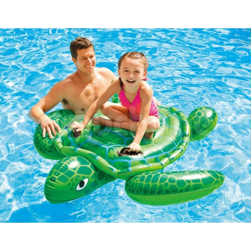 Jouet de natation tortue verte, idéal pour s'amuser à la piscine