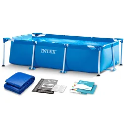 Piscine de jardin 260 x 160 x 65 cm ensemble 2in1 pour les loisirs d'été