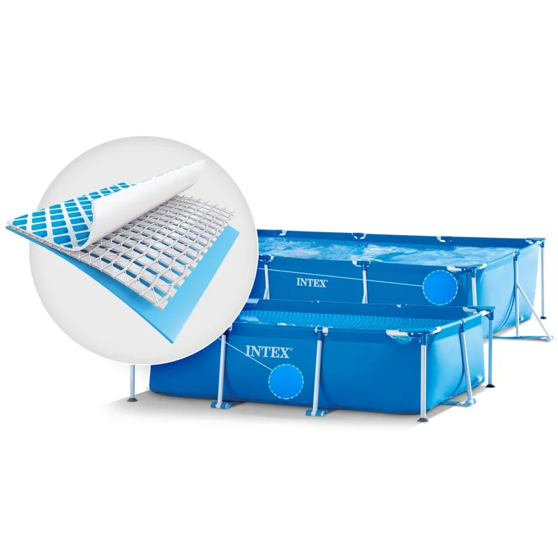 Piscine de jardin 260 x 160 x 65 cm pour se détendre à l'extérieur