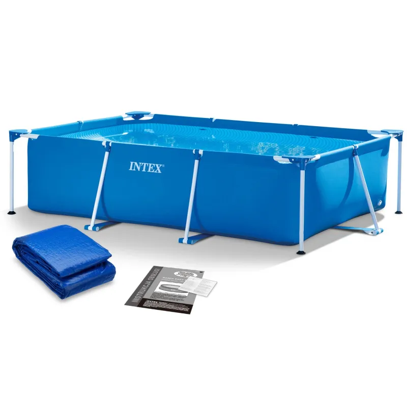 Piscine de jardin 300 x 200 x 75 cm ensemble 2in1 pour l'extérieur