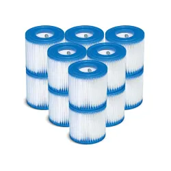 12 x Filtre pour Pompe Piscine Type H INTEX 29007