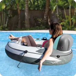 Anneau de nage 135 cm, parfait pour les enfants, Intex 56825