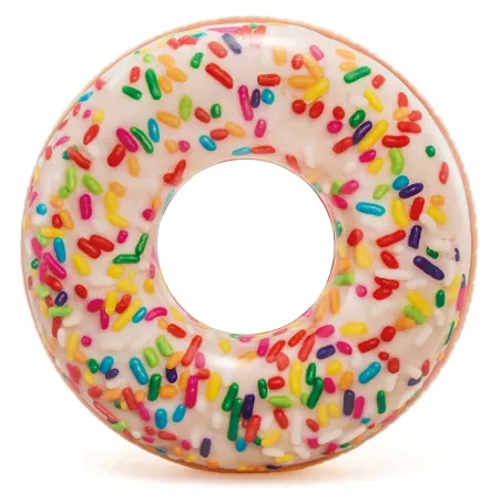 Bouée Donut 99 cm, design coloré pour s'amuser dans l'eau
