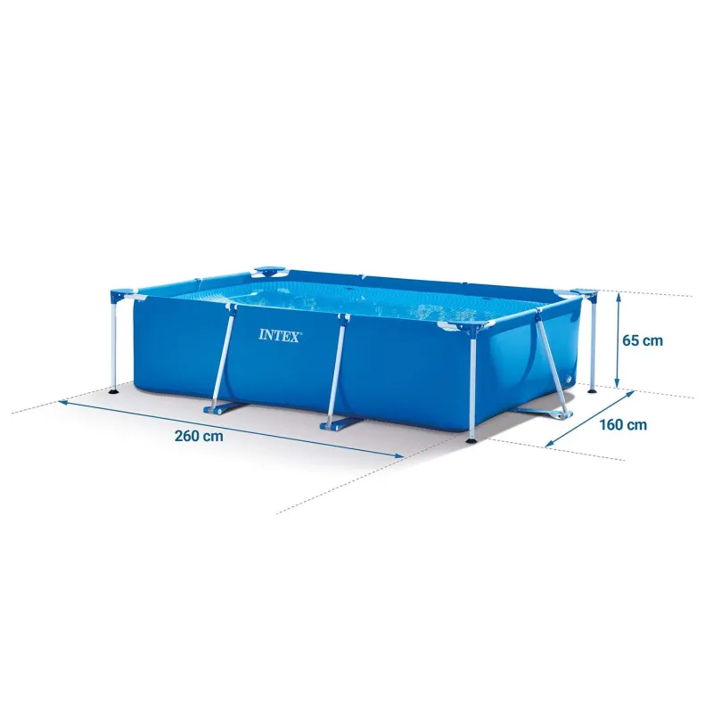 Piscine de jardin idéale pour les enfants 260 x 160 x 65 cm INTEX 28271