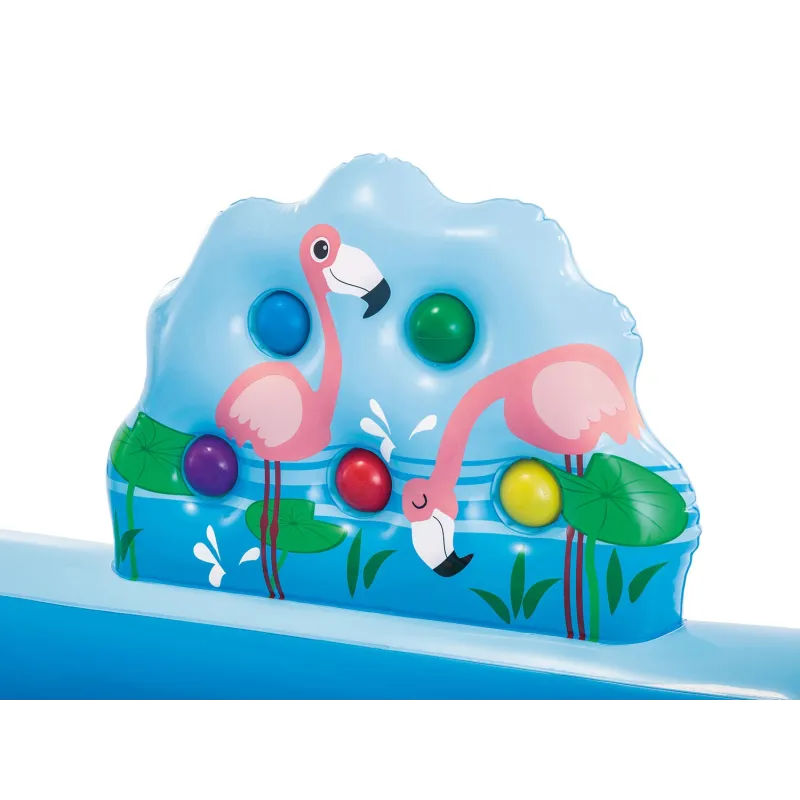 Jungle parc de jeux gonflable, parfait pour jouer dans l'eau, 244 x 198 x 71 cm