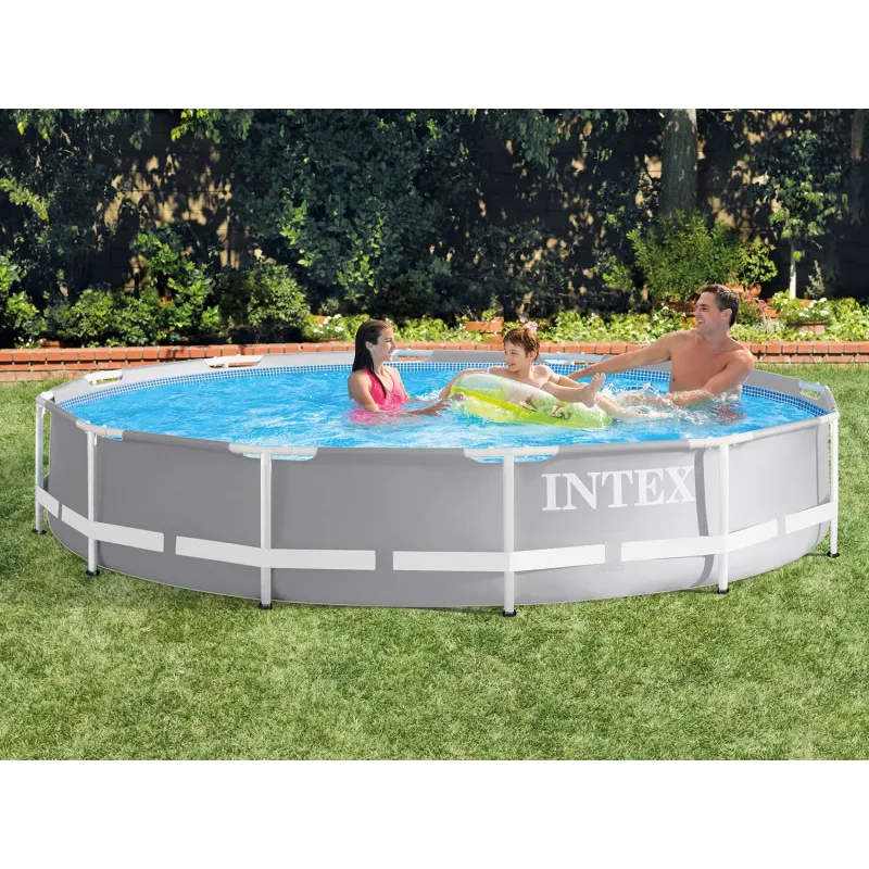 Piscine ronde 366 cm parfaite pour les jardins