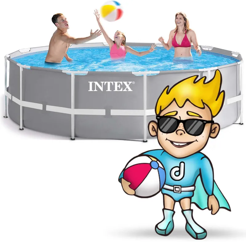 Piscine de jardin 366 x 99 cm parfaite pour se détendre dehors