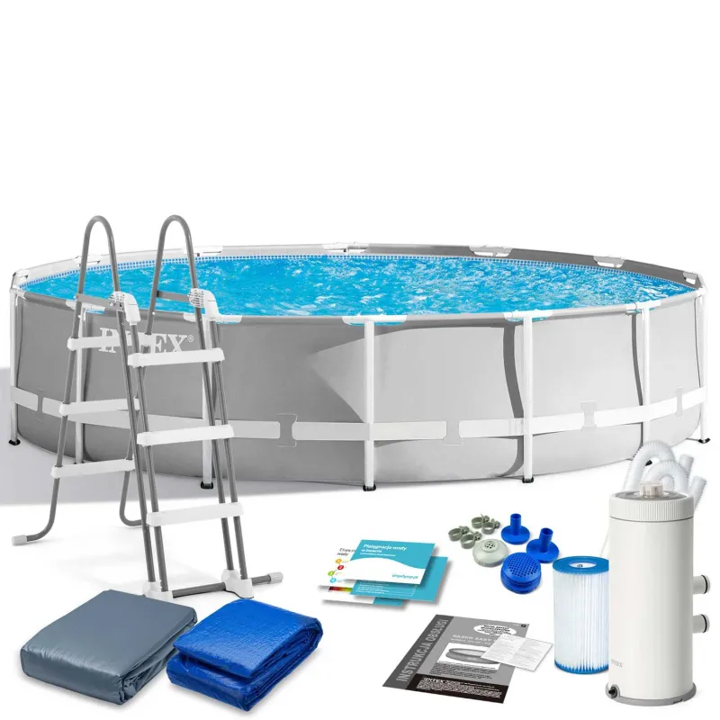 Piscine tubulaire 427x107 avec ensemble 12 en 1 INTEX 26720