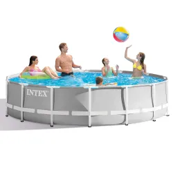 Piscine tubulaire 427x107 parfaite pour les familles avec enfants INTEX 26720