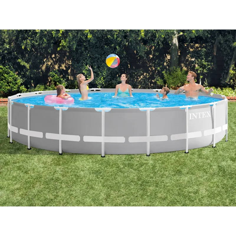 Piscine de jardin élégante 549 x 122 cm pour l'été