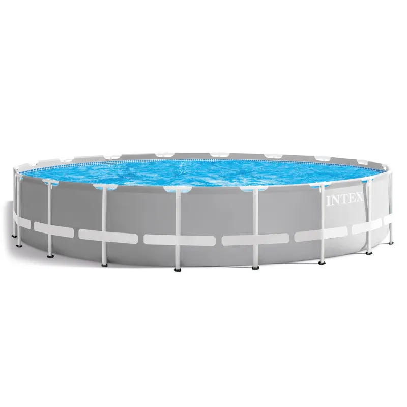 Piscine de jardin 549 x 122 cm en acier robuste pour la sécurité
