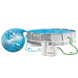 Piscine de jardin 549 x 122 cm avec accessoires pour un montage facile