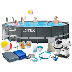 Piscine à structure 488 x 122 cm 17w1 INTEX 26326