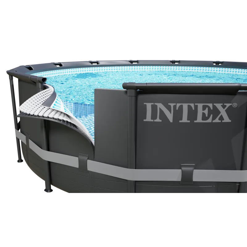 Piscine de jardin 610 x 122 cm, matériau durable et facile à monter
