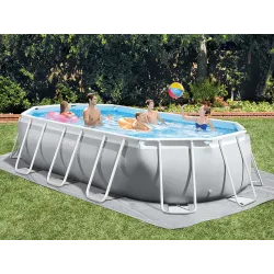 Piscine de jardin 503 x 274 x 122 cm en matériau durable pour l'extérieur