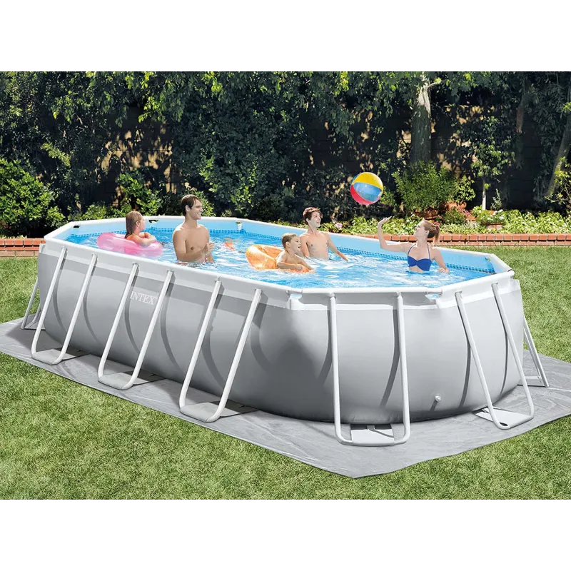 Piscine de jardin 503 x 274 x 122 cm en matériau durable pour l'extérieur