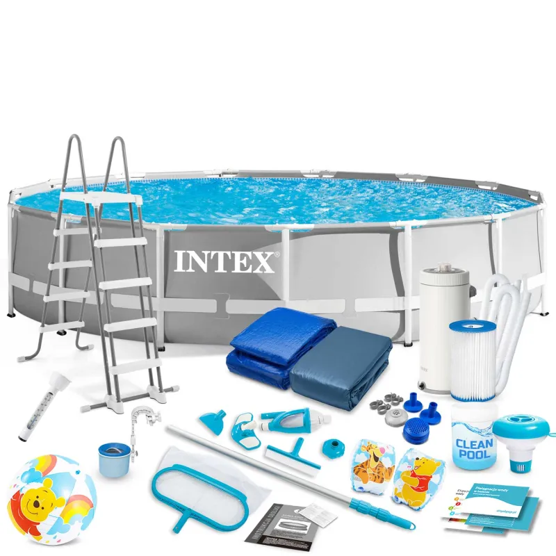 Piscine de jardin cadre 457 x 107 cm, set 21en1 INTEX 26724