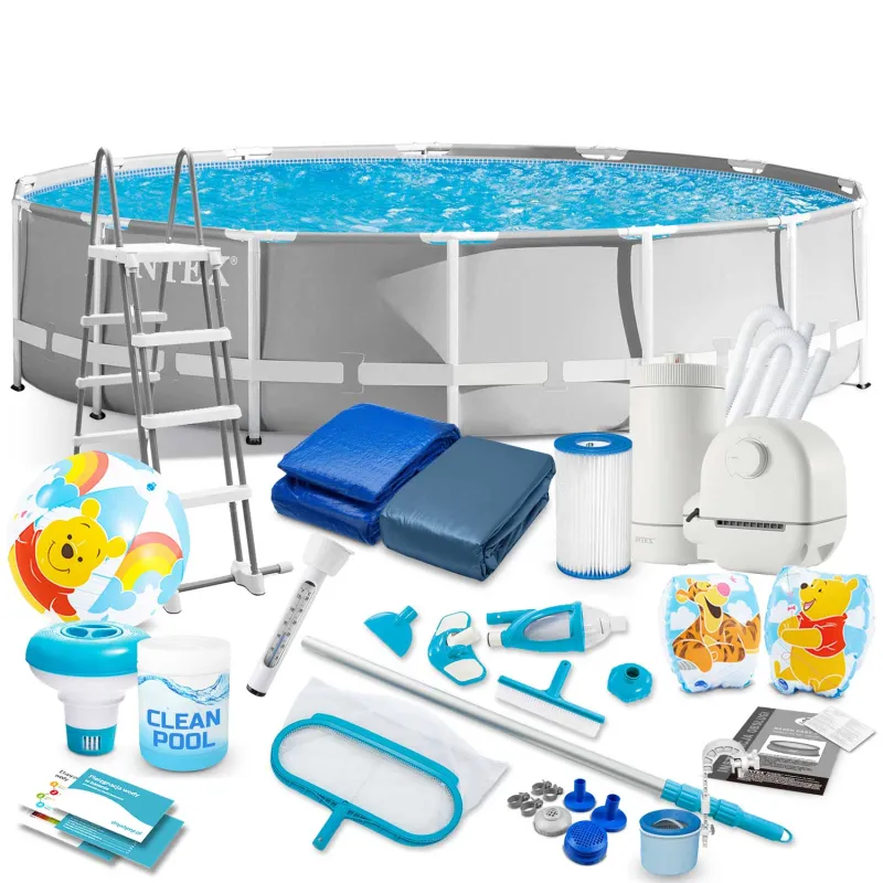 Piscine de jardin cadre 549 x 122 cm set 21en1 INTEX 26732 avec structure durable