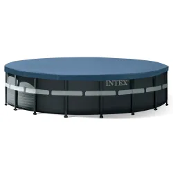 Piscine de jardin en matériau durable, facile à monter, familiale