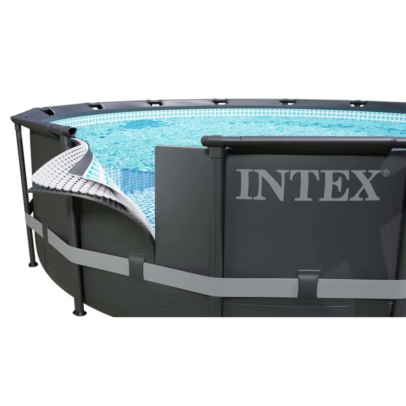 Idéal pour se détendre dans le jardin, piscine à cadre pour toute la famille