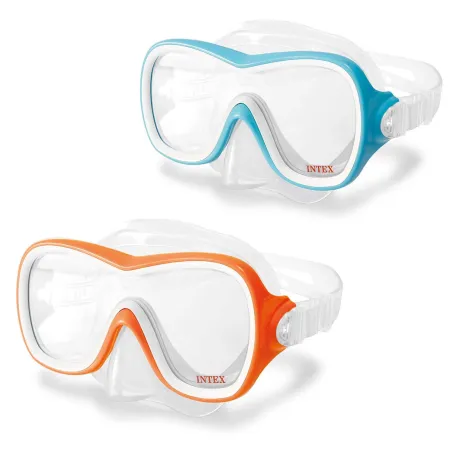 Masque de Natation INTEX 55978 Orange, idéal pour s'amuser dans l'eau