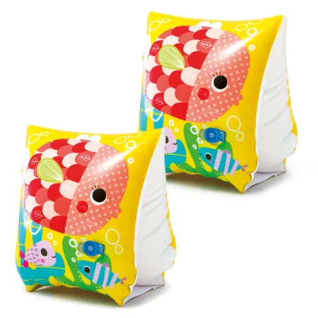 Brassards en forme de poissons 23 x 15 cm, idéaux pour l'apprentissage de la natation