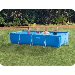 Piscine Tubulaire 450x220x84 cm 16 en 1 Intex 28274 pour l'extérieur