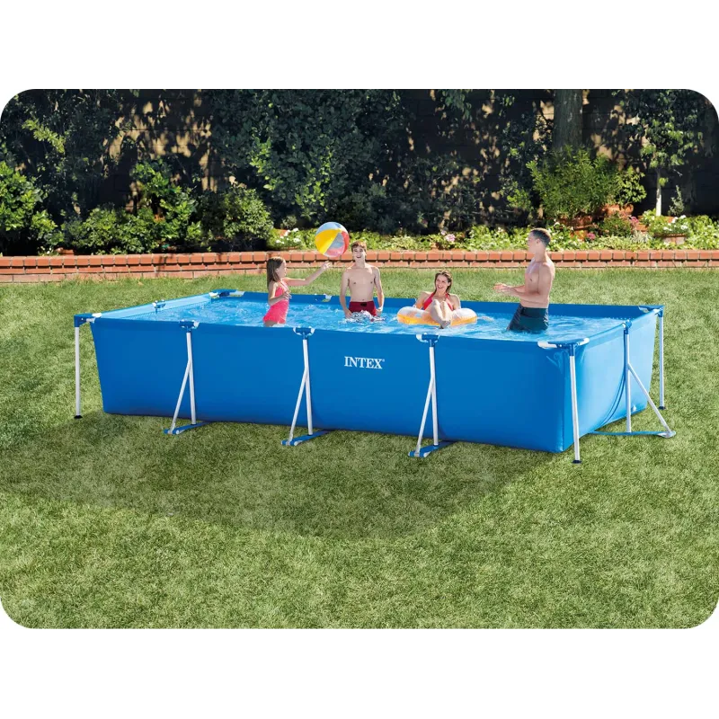 Piscine Tubulaire 450x220x84 cm 16 en 1 Intex 28274 pour l'extérieur