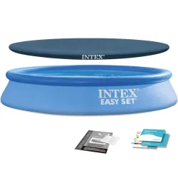 Piscine gonflable de jardin 305 x 61 cm 6en1 INTEX 28116, idéale pour s'amuser en été