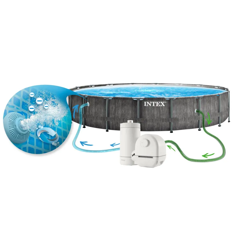 Piscine de jardin 549 x 122 cm idéale pour une utilisation extérieure