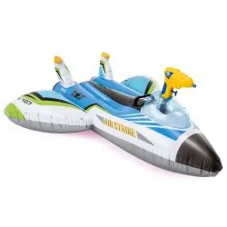 Avion gonflable fabriqué en matériau durable pour les jeux aquatiques
