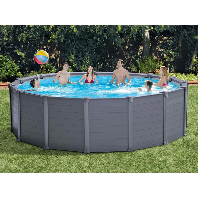 Piscine fabriquée en matériau résistant aux dommages pour une durabilité accrue