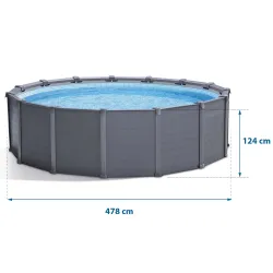 Piscine parfaite pour s'amuser dans le jardin pour enfants et adultes