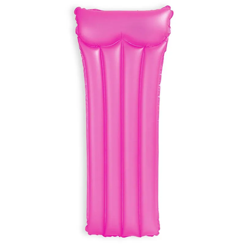 Matelas de natation rose Intex 59717, parfait pour se détendre sur l'eau