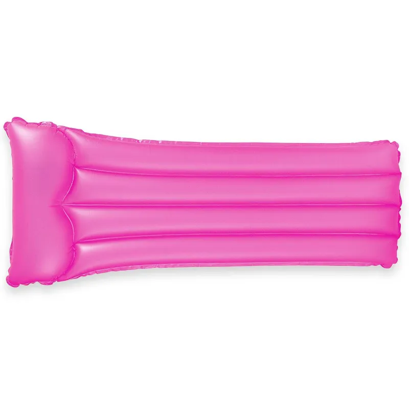 Matelas de natation rose moderne, parfait pour l'été
