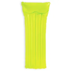 Matelas de natation jaune Intex 59717, parfait pour s'amuser dans l'eau