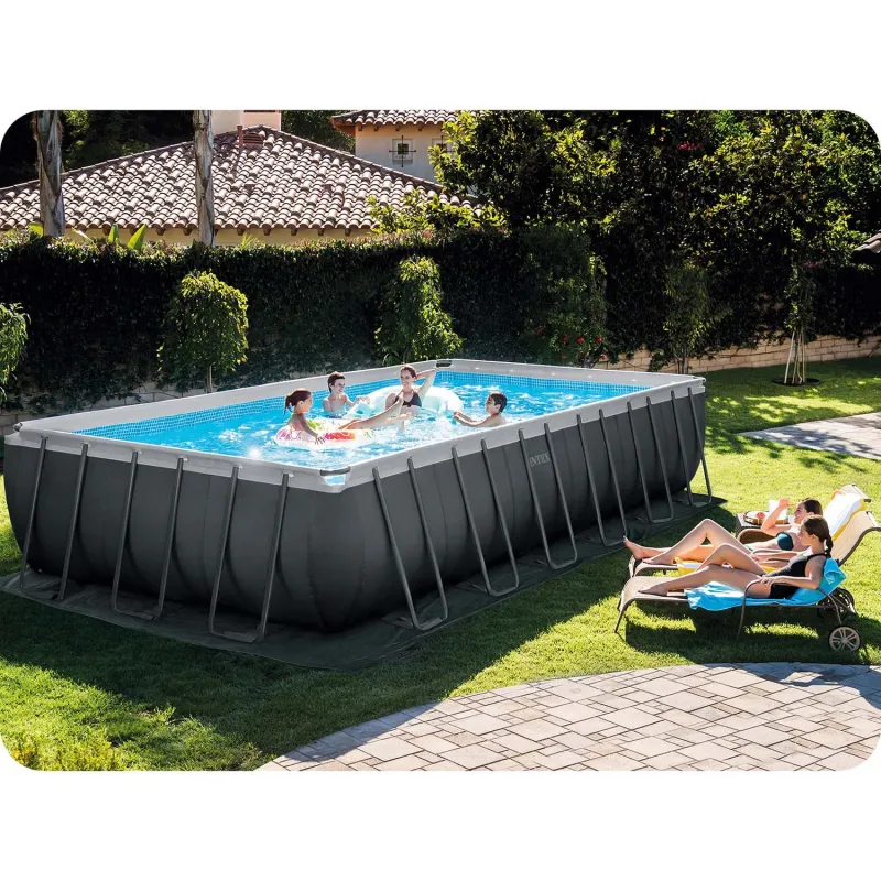 Piscine à cadre amusante pour des journées d'été remplies de joie