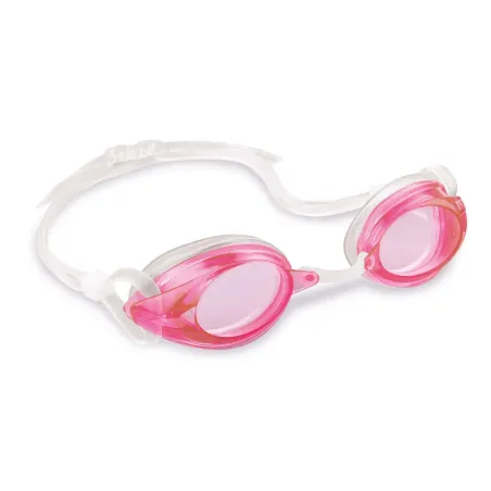 Lunettes de natation roses pour enfants Intex 55684, idéales pour s'amuser dans l'eau