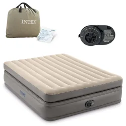Matelas gonflable 203x152x51 cm avec pompe électrique intégrée INTEX 64164ND