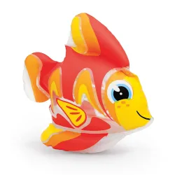 Jouet de bain gonflable en forme de poisson, parfait pour le jeu dans l'eau
