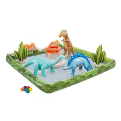 Aire de Jeux Gonflable Park Jurajski Intex 56132