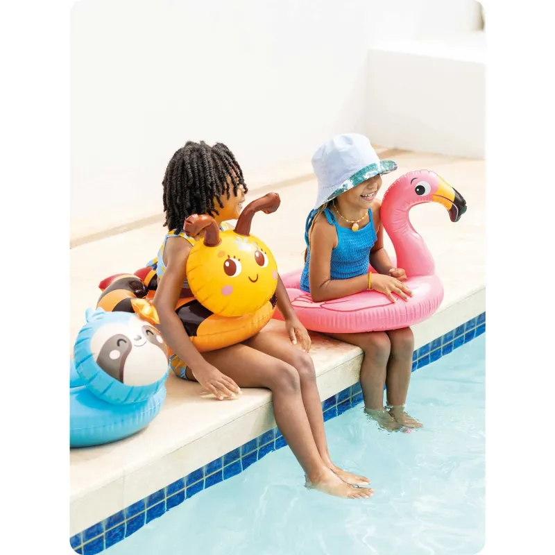 Bouée gonflable paresseux INTEX 59220 - matériau doux pour flotter confortablement
