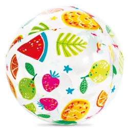 Ballon de plage gonflable fruits 51 cm INTEX 59040