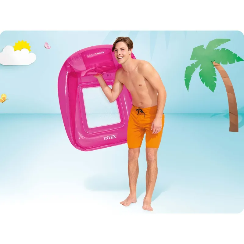 Fauteuil matelas gonflable, idéal pour le jardin ou la plage