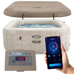 SPA gonflable avec hydromassage 4 personnes INTEX 28446